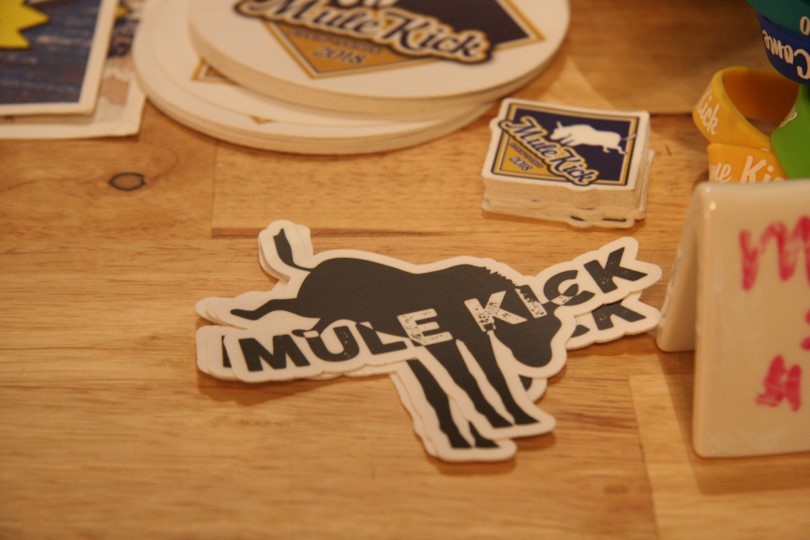 Mule Kick Stickers